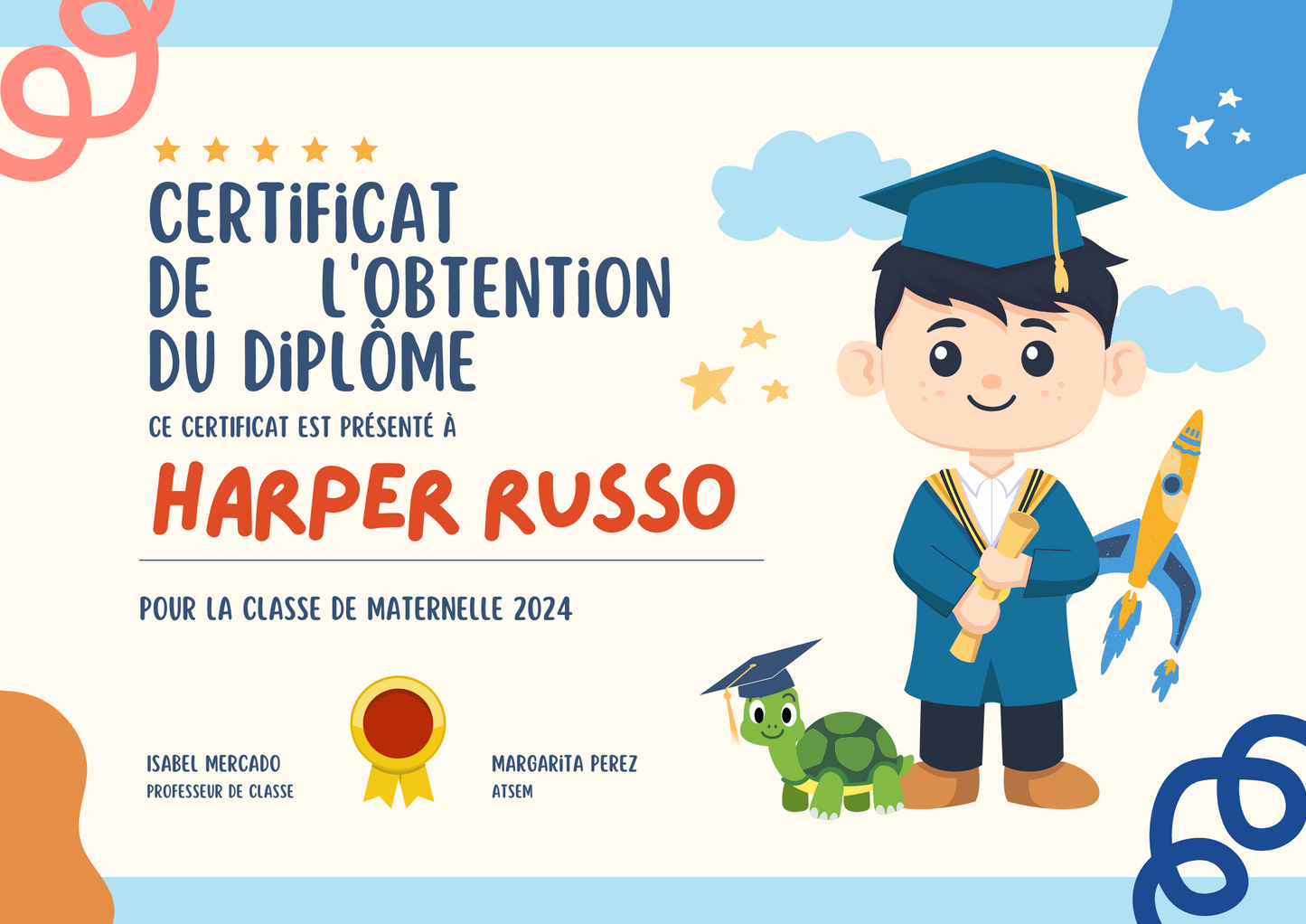 Diplome Personnalise