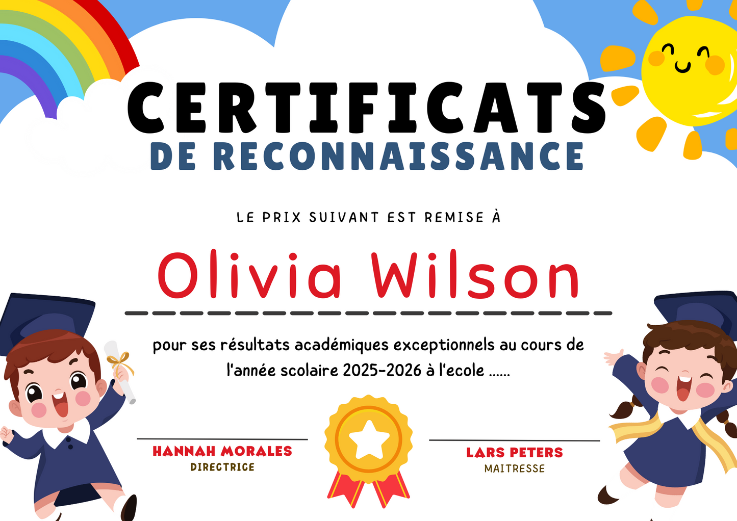 Diplome Personnalise