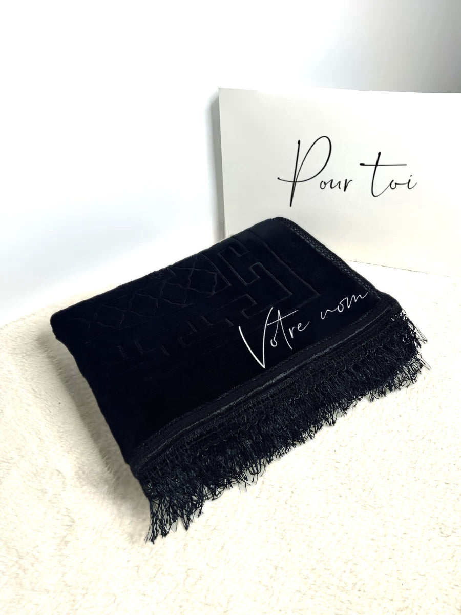 Tapis de prière personnalisée