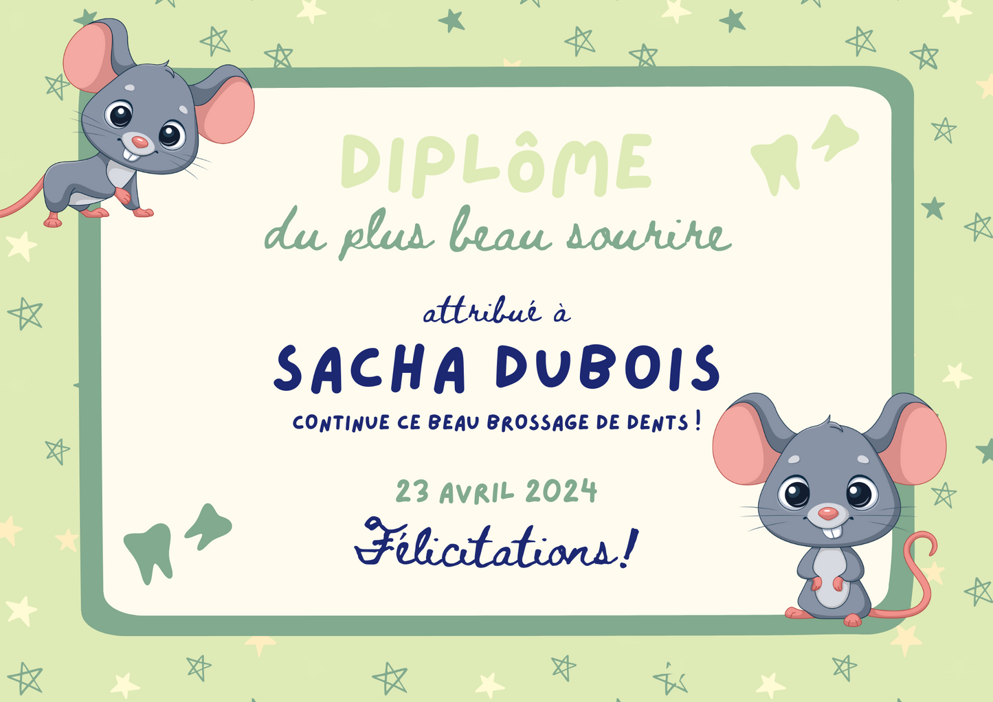 Diplome Personnalise