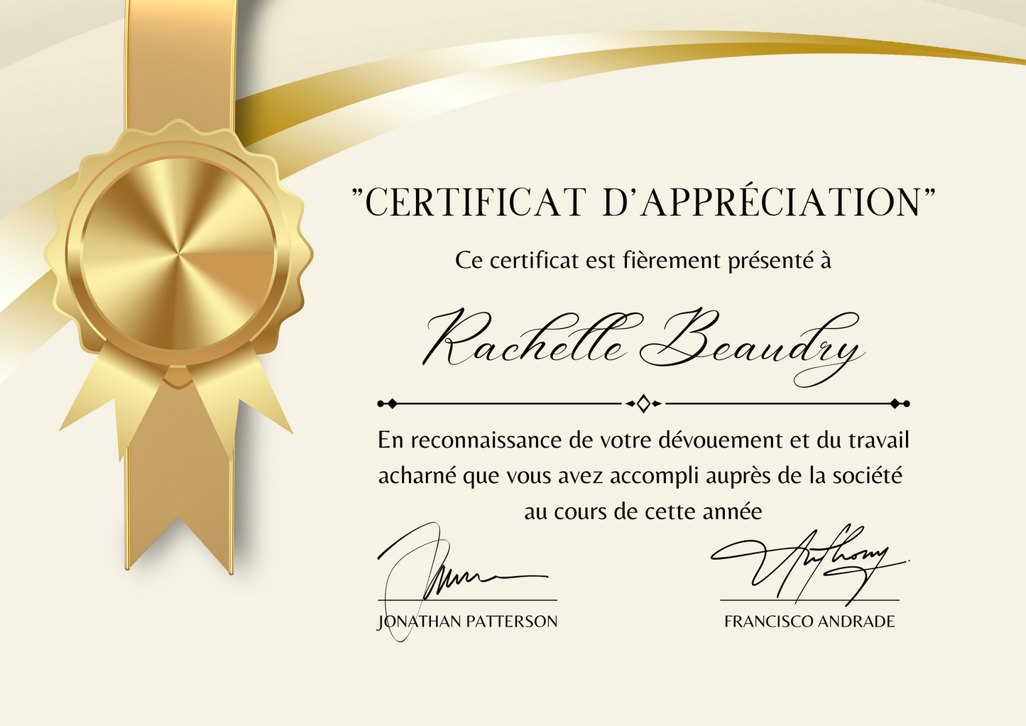 Diplome Personnalise