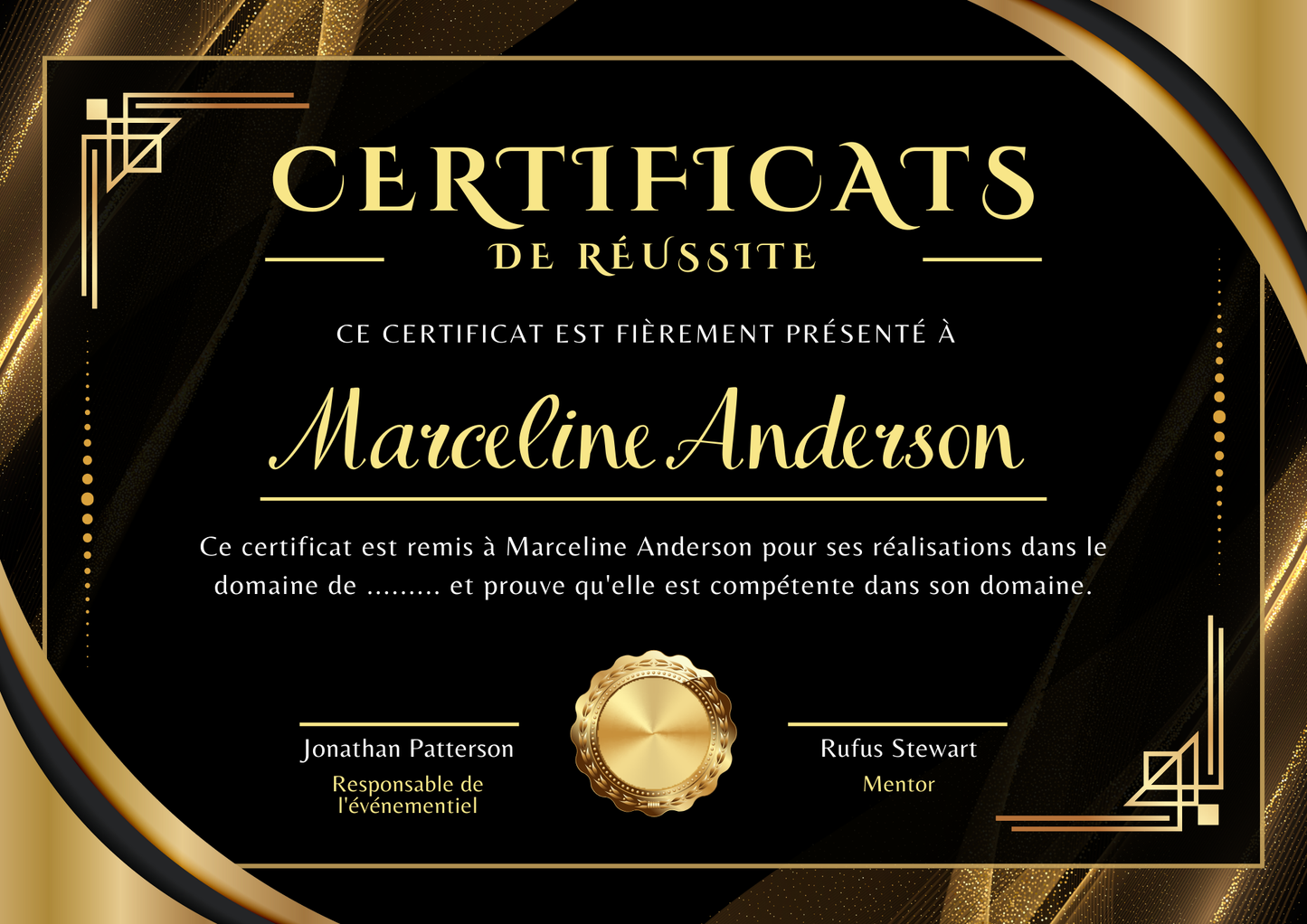 Diplome Personnalise